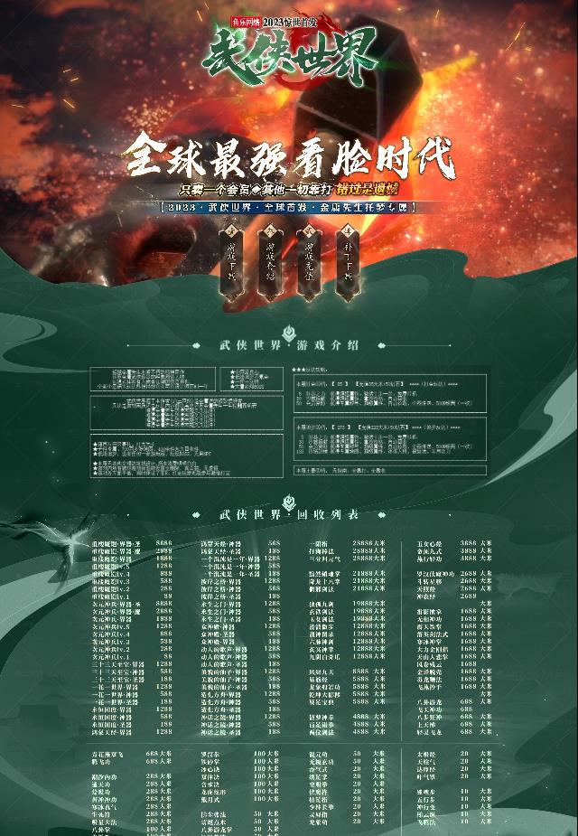 05月武侠世界激情单职业传奇服务端-龙宫探宝-本命原神-剑甲附魔-武道修炼-福利BOSS-特殊锻造